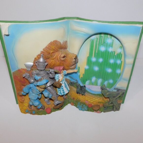 Vintage The Wizard of Oz 3D Storybook Picture Frame 9" x 6.25" - Picture 5 of 9